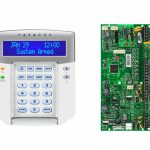 کنترل پنل 5 زون SP5500 به همراه کی پد K32LCD+ جعبه فلزی