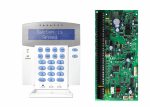 کنترل پنل 192 زون EVOHD به همراه کی پد K641R