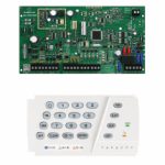 کنترل پنل بی سیم 32 زون MG5050 به همراه کی پد K636 و ریموت REM1