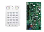 کنترل پنل بی سیم 32 زون MG5050 به همراه کی پد K10 و ریموت REM1