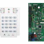 کنترل پنل بی سیم 32 زون MG5050 به همراه کی پد K10 و ریموت REM1