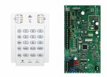 کنترل پنل بی سیم 32 زون MG5050 به همراه کی پد K10 و ریموت REM1