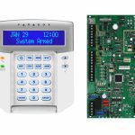 کنترل پنل بی سیم 32 زون MG5050 به همراه کی پد +K32LCD و ریموت REM1