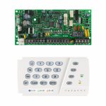 کنترل پنل 4 زون SP4000 به همراه کی پد K636 + جعبه فلزی