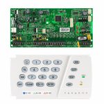 کنترل پنل 5 زون SP5500 به همراه کی پد K636 + جعبه فلزی