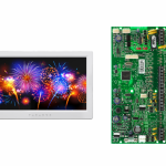 کنترل پنل 5 زون SP5500 به همراه کی پد تاچ اسکرین TM70