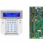 کنترل پنل 8 زون SP6000 به همراه کی پد K32LCD+ جعبه فلزی