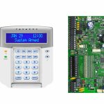 کنترل پنل 16 زون SP7000 به همراه کی پد K32LCD+ جعبه فلزی